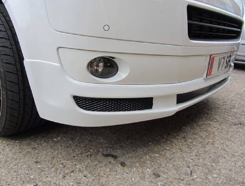 Накладка на передній бампер Sport 1 (під фарбування) Volkswagen T5 2010-2015 рр.