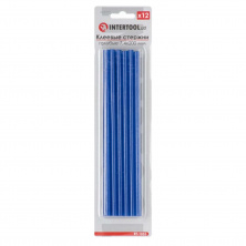 Комплект стержней клеевых голубых 7,4 мм*200 мм, 12 шт.