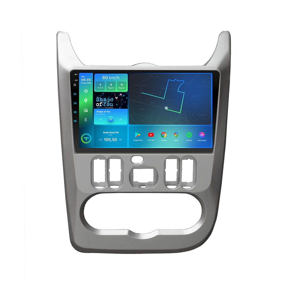 Штатна магнітола Torssen 2K Renault Sandero/Duster 07-09 F9232 4G Carplay DSP