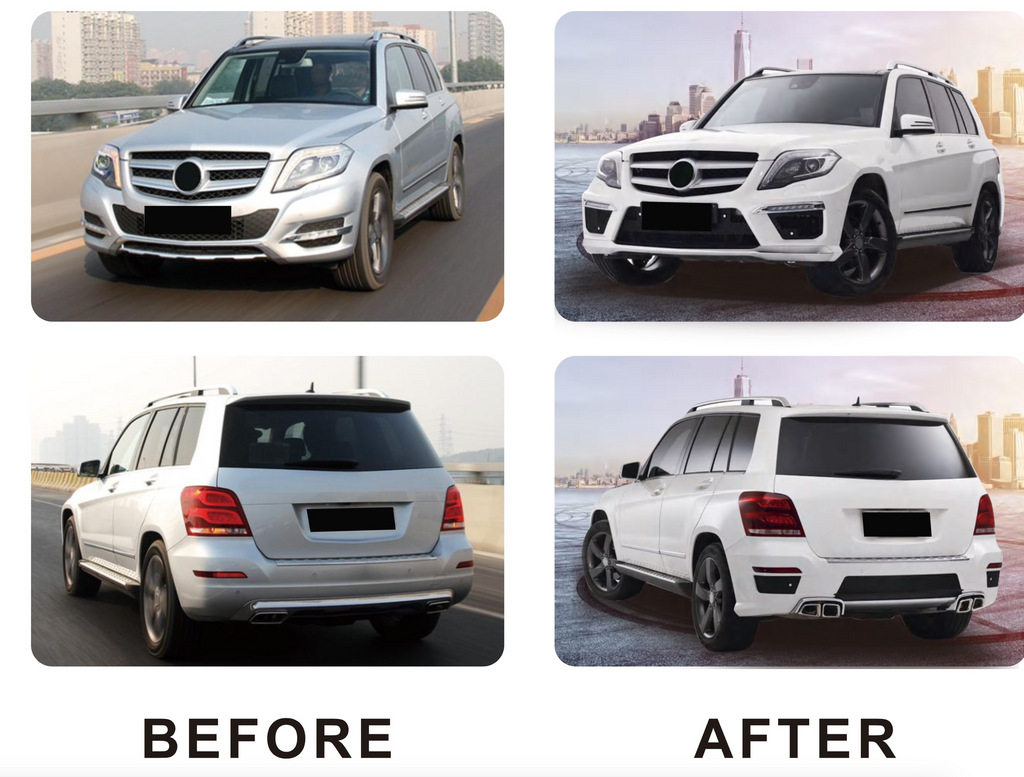 Комплект обвісів AMG для Mercedes GLK class X204 2008-2015 рр