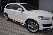 Бічні труби (2 шт., Нерж.) d60 без пластикових вставок Audi Q5 2008-2017 рр.