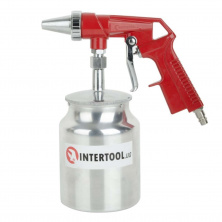 Пистолет пескоструйный пневматический с металлическим.