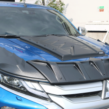 Накладка на капот (ABS) Mitsubishi L200 2015-2024 рр.