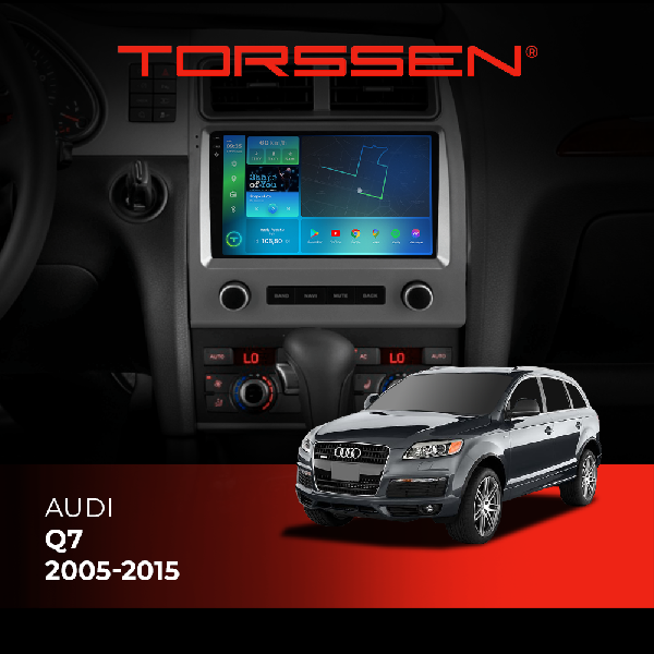 Штатна магнітола 2K Torssen Audi Q7 2005-2015 F9432 4G Carplay DSP