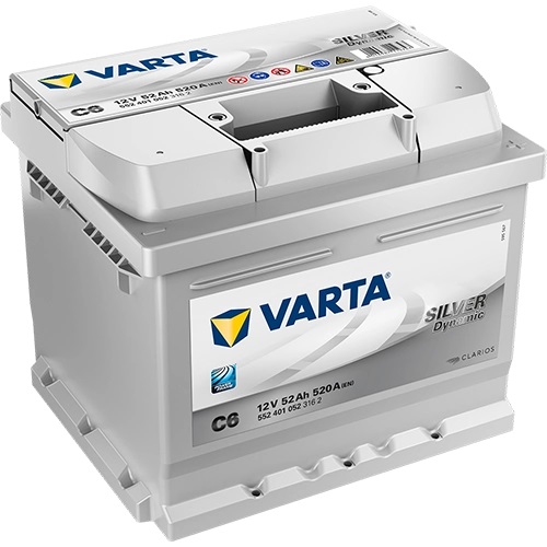 Акумулятор 52Ah-12v VARTA SD(C6) (207х175х175),R,EN520