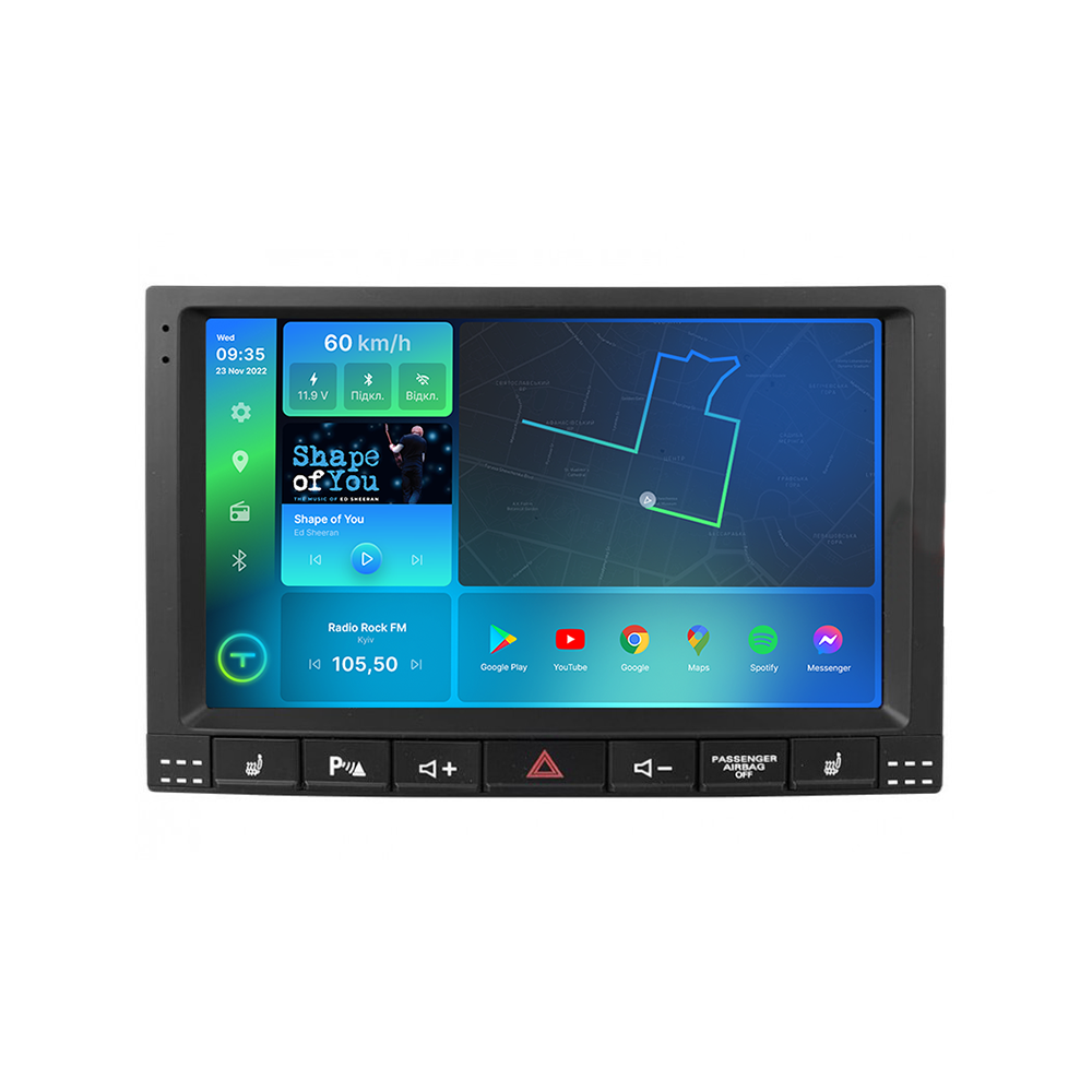 Штатна магнітола Torssen VW Touareg 2002-2010 F9464 4G Carplay DSP з кнопками