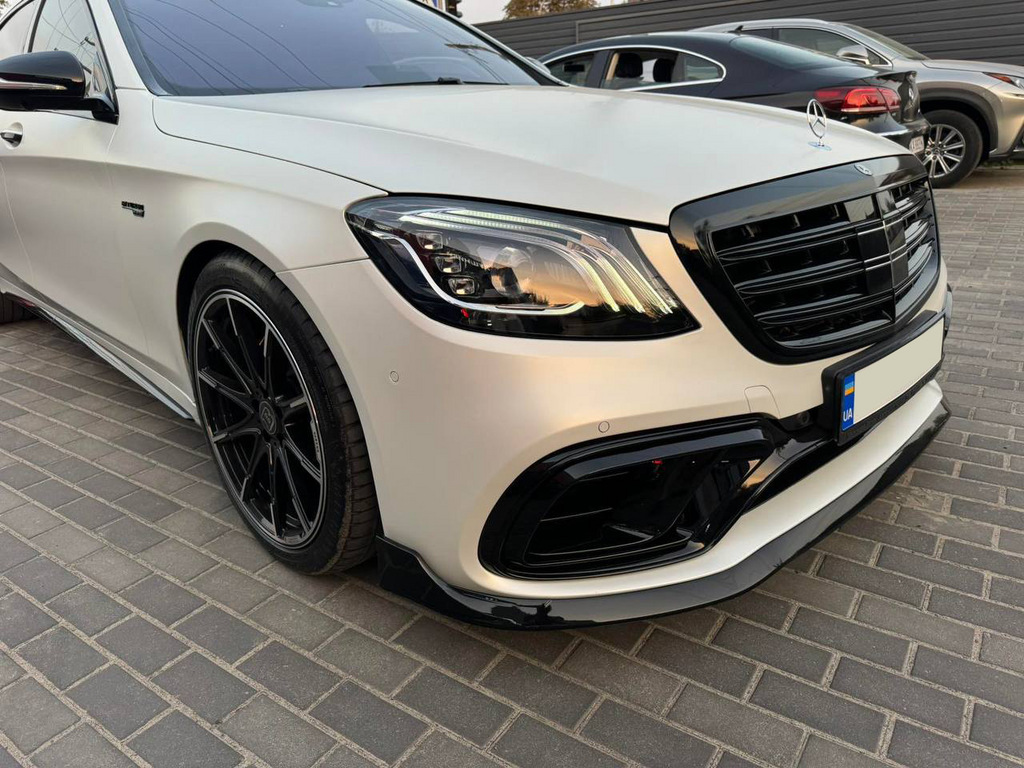 Комплект обвісів S63 AMG (2018-restyling) для Mercedes S-class W222 2013-2022 рр