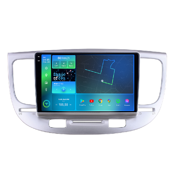Штатна магнітола Torssen 2K Kia Rio 05-11 F9332 4G Carplay DSP