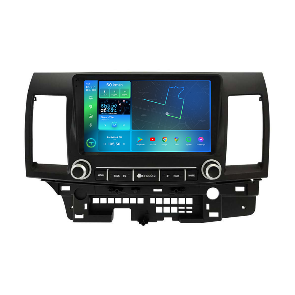 Штатна магнітола Torssen 2K Mitsubishi Lancer X V2 2007-2014 F98256 4G Carplay DSP