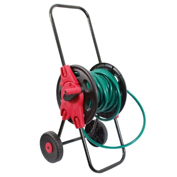 Катушка на колесах для шланга 1/2 45 м. PP, steel, ABS