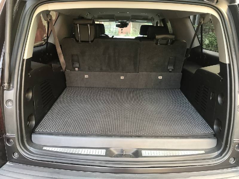Килимки багажника (EVA, чорні) Chevrolet Suburban 2014-2019 рр.