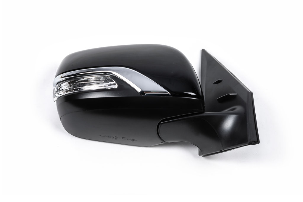 Дзеркала в зборі Executive (Для 2012-2016, 1 шт) Чорне (ліве) для Toyota Land Cruiser 200 рр