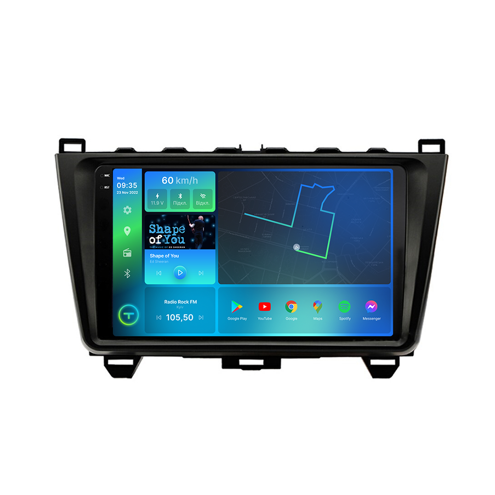 Штатна магнітола Torssen 2K Mazda 6GH 2007-2012 FL9 4+64Gb 4G Carplay DSP