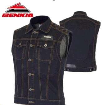 Безрукавка (джинсова із захистом) (size:XL) VV