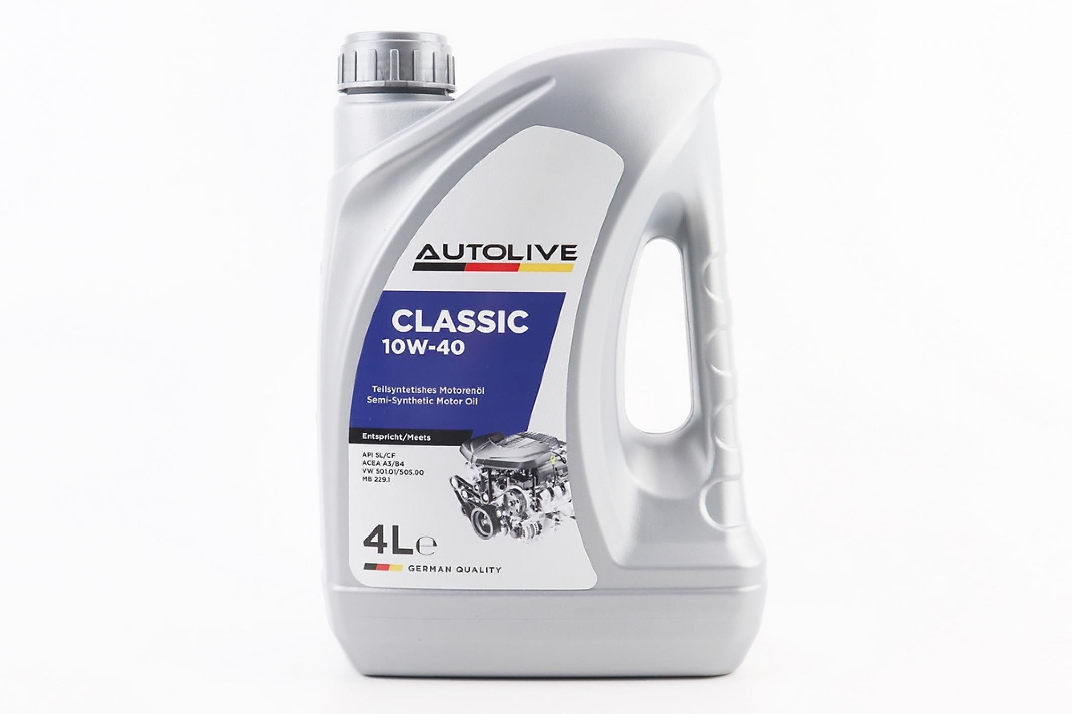 Масло 4T 10W-40 - напівсинтетична універсальна `Classiс`, 4L KS-2