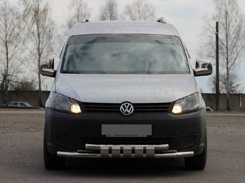 Передній вус Shark ST015 (нерж) Volkswagen Caddy 2010-2015 рр.