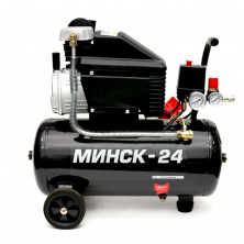 Компресор Мінськ-24, 1.5 кВт, 220 В, 8 атм, 205 л/хв INTERTOOL
