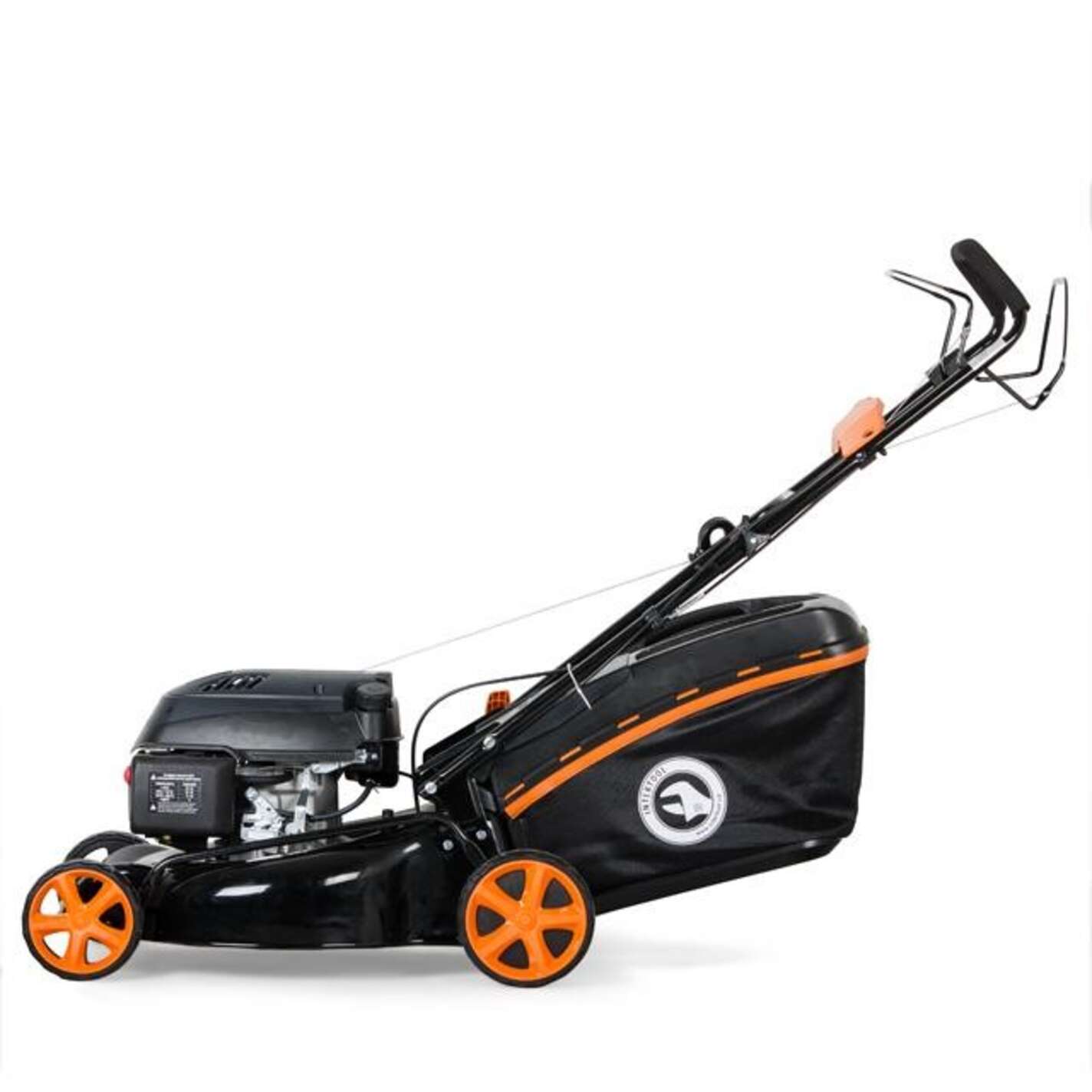Газонокосарка бензинова 4.9HP, 3.6кВт, ширина зрізу 508мм, самохідна, функція мульчування INTERTOOL