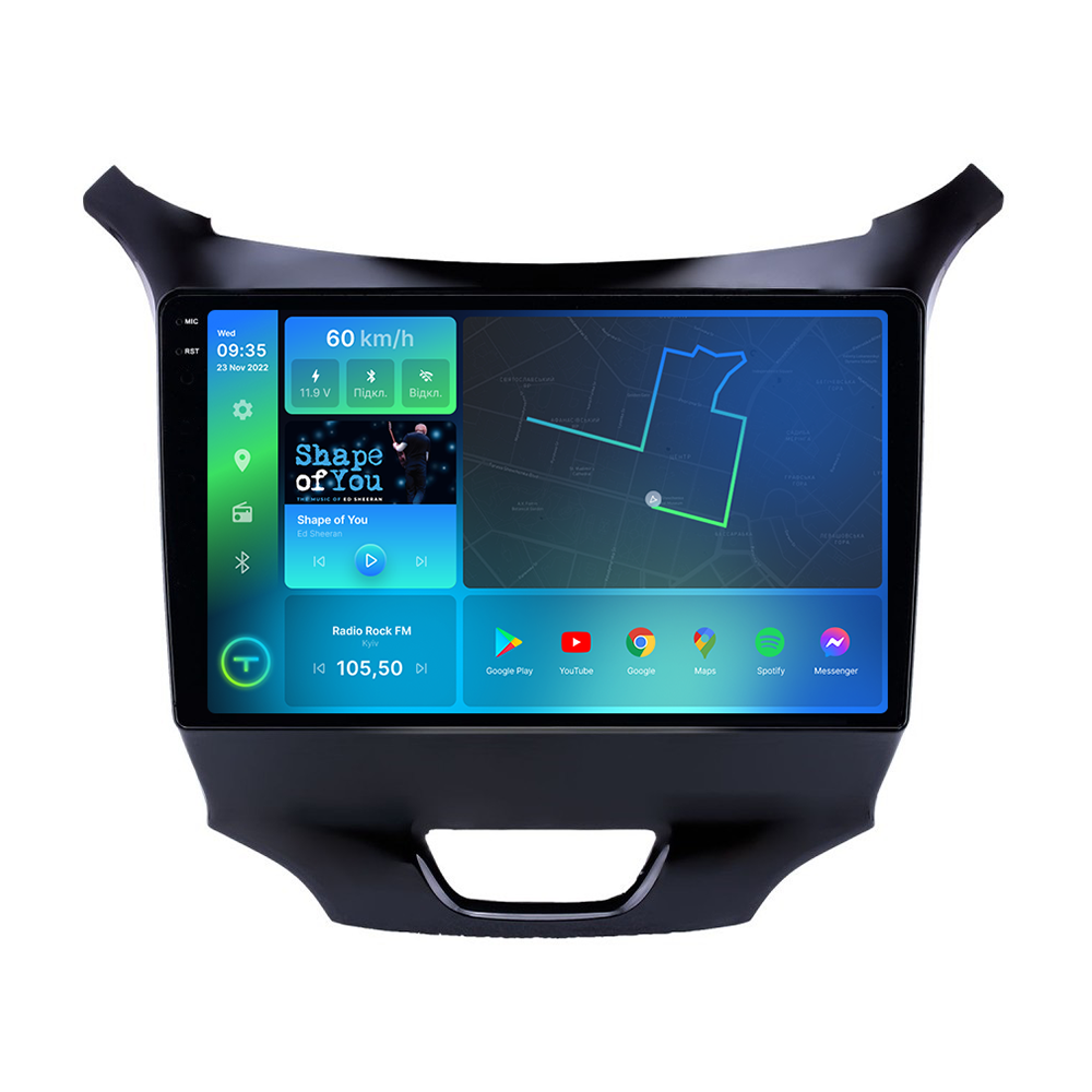 Штатна магнітола Torssen 2K Chevrolet Cruze 16+ F9232 4G Carplay DSP