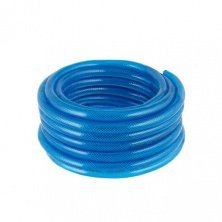 Шланг для води, тришаровий, синій, 1/2, 10 м, армований, PVC