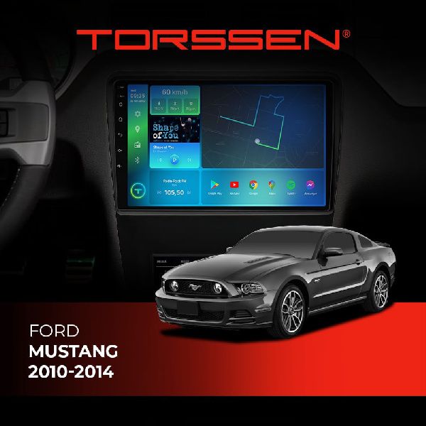 Штатна магнітола Torssen Ford Mustang 2009-2014 F9232 4G Carplay DSP