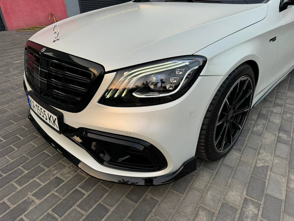 Комплект обвісів S63 AMG (2018-restyling) для Mercedes S-class W222 2013-2022 рр