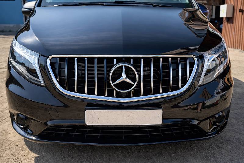 Передня решітка GT Panamericana Chrome (2014-2023 для Vito W447) Mercedes Vito/V-class W447 2014- рр.