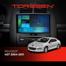 Штатна магнітола Torssen 2K Peugeot 407 04-11 F9232 4G Carplay DSP