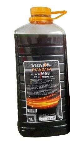 Масло 2т, 4л (SAE 20, мінеральна, М-8В SD/CB VIRA OIL #VI0317
