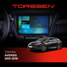 Штатна магнітола 2K Torssen Toyota Avensis 2015-2018 F96128 4G Carplay DSP