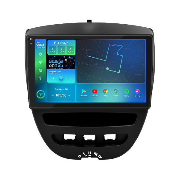 Штатна магнітола Torssen 2K Citroen C1,107,Yago F10464 4G Carplay DSP