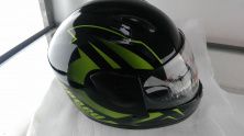 Шлем детский интеграл (mod: F2-801) (size XS, BLACK/Neon yellow) ST