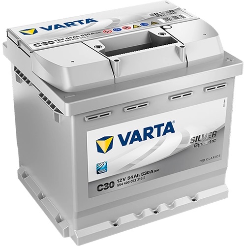 Акумулятор 54Ah-12v VARTA SD(C30) (207x175x190),R,EN530