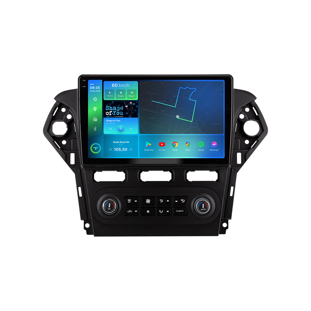 Штатна магнітола Torssen 2K DTS Ford Mondeo 11-13 climate black F10432 4G Carplay DSP