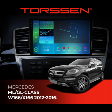 Штатна магнітола Torssen 2K Mercedes ML/GL-class W166/X166 12-16 F9464 4G Carplay DSP