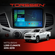 Штатна магнітола Torssen Mitsubishi L200 climate 15-19 F9232 4G Carplay DSP