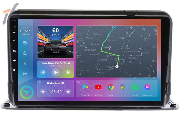 Штатна магнітола Torssen universal F9332 4G Carplay DSP