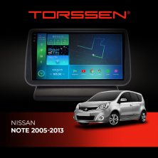 Штатна магнітола Torssen 2K Nissan Note 2005-2013 F98256 4G Carplay DSP