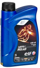 Олія 4T, 1л (SAE 10W-40, напівсинтетика, ROAD, API SJ) ELF VDKI
