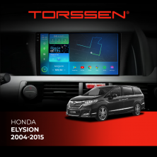 Штатна магнітола Torssen 2K Honda Elysion 2004-2015 F9232 4G Carplay DSP