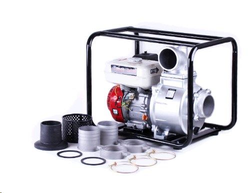 Мотопомпа бензиновая ZX40-170F (68м3/час диаметр 100mm) AMG