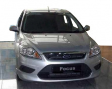 Накладка на передній бампер Sedan (під фарбування) Ford Focus II 2005-2008 рр.