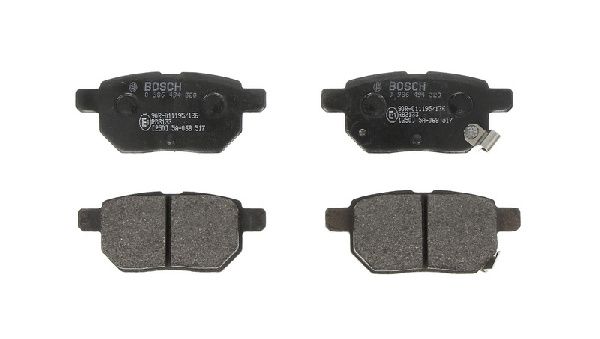 Колодки задні гальмові Great Wall Voleex C10/30/Haval M2/M4 (дискові) BOSCH