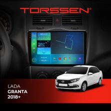 Штатна магнітола Torssen 2K Lada Granta 18+ F96128 4G Carplay DSP