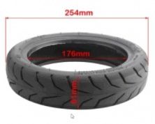 Шина 60/70-7 (мини-сигвей/электросамокат) SY-007 TL Sity Road (для Xiaomi 4Pro) LTK