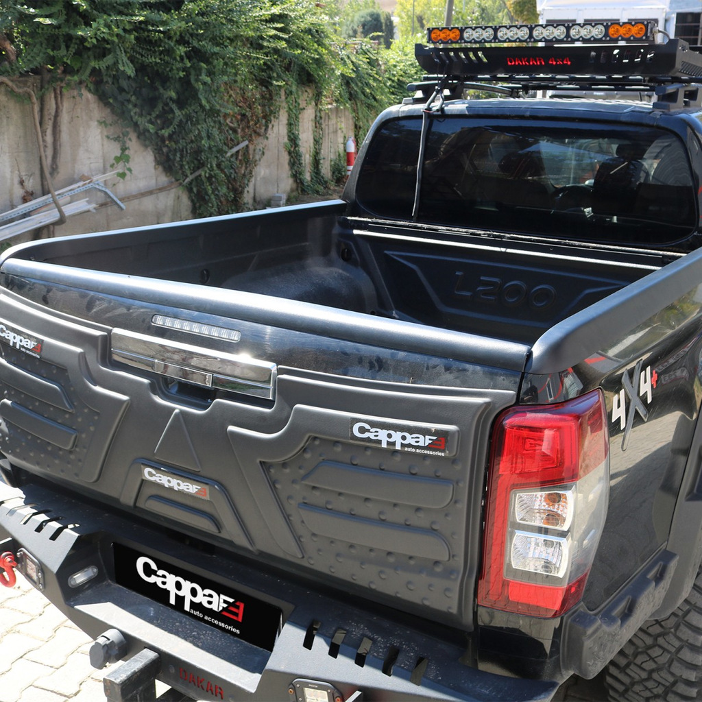 Накладка на кант борту (3 шт.) Mitsubishi L200 2015-2024 гг.