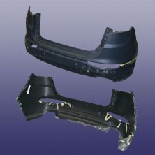 Бампер задній Chery Tiggo 5 (with 4 reverse radar holes) (оригінал)