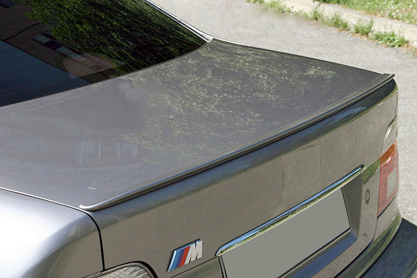 Ліп спойлер шабля (скловолокно, під фарбування) для BMW 5 серія E39 1996-2003 рр