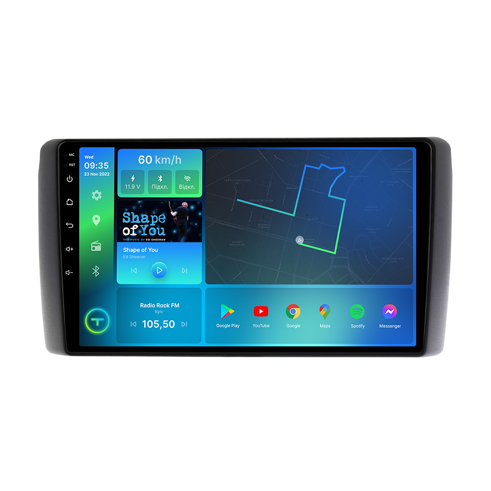 Штатна магнітола Torssen Nissan Leaf 2010-2017 F9432 4G Carplay DSP