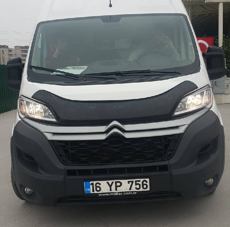 Дефлектор капота 2014+ EuroCap Citroen Jumper 2007-2025 рр.